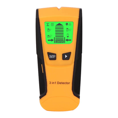 3-in-1 Wall Metal Detector – Professional Deep Scan for Metal, Wood Studs, AC Voltage & Live Wires