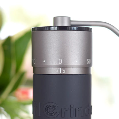 KINGrinder K4/K6 Manual Coffee Grinder — Portable 420 Stainless Steel Mill with 48mm Titanium-Plated Burr