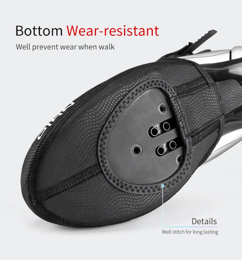 GIYO Winter Bicycle Toe Covers – Rainproof & Windproof Bike Shoe Covers for MTB & Road Cycling, Men & Women Booties