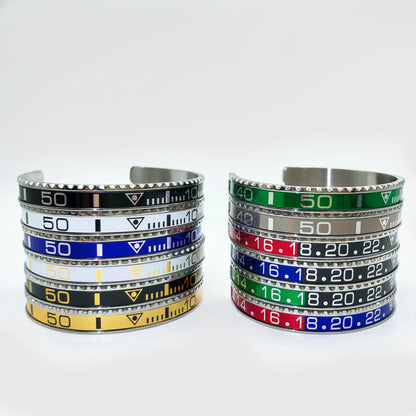 New Stainless Steel Digital Display Bracelet — Fashion Jewelry for Men & Women