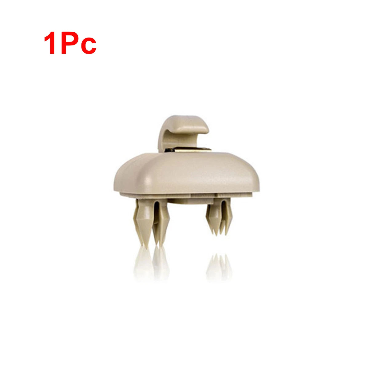 Audi Interior Sun Visor Hook Clip Replacement – 8E0857562A / 8U0857562 for A1 A3 A4 A5 A7 Q3 Q5 S4 S5 (Grey/Black/Beige)