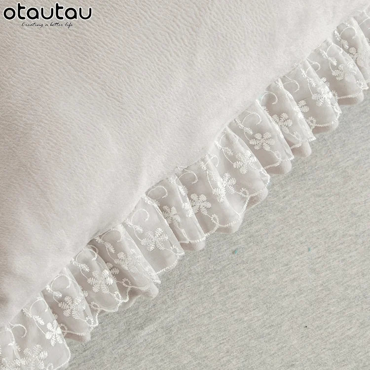 OTAUTAU Bed Headboard Pillowcase - Rectangle Long Body Pillow Cover for Headboard, Sofa & Bedding Decor KD012