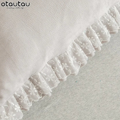 OTAUTAU Bed Headboard Pillowcase - Rectangle Long Body Pillow Cover for Headboard, Sofa & Bedding Decor KD012