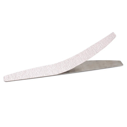 100Pcs Replacement Sandpaper Nail Files - Metal Handle, Removable Buffer, 100/180 Grit Double-Sided Manicure Art Files