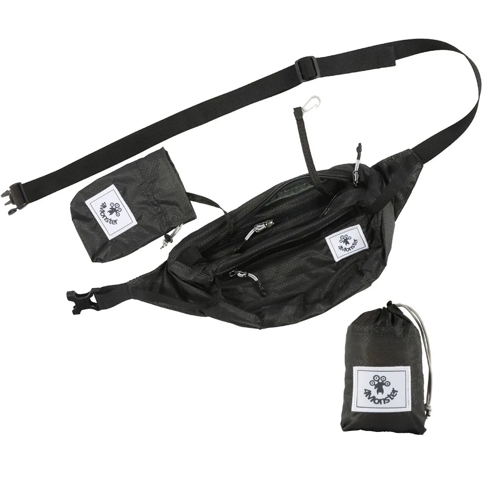 Hiking Waist Pack – Lightweight 2L Water-Resistant Fanny Pack with Adjustable Strap for Outdoor Adventures