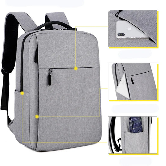 2024 New Leisure Outdoor Sports Backpack – Fashionable Business Travel Backpack for 15.6" Laptop, Waterproof and Anti-Theft, Ideal for Students