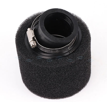 35–60mm Foam Air Filter – Red Elbow Neck Sponge Cleaner for Scooter, Dirt Bike, Motorcycle | Kayo BSE Compatible