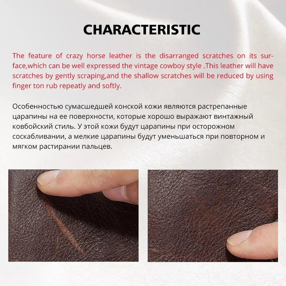 HUMERPAUL Genuine Leather Men's Shoulder Bag – Vintage Crossbody, Large Capacity Messenger Tote for Travel
