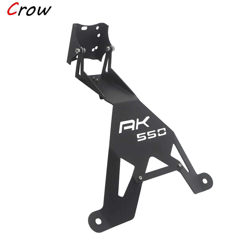 Motorcycle Front Mid Navigation Bracket GPS Phone Mount with Charging – Compatible with KYMCO AK550 AK 550 Accessories, Durable Travel Holder