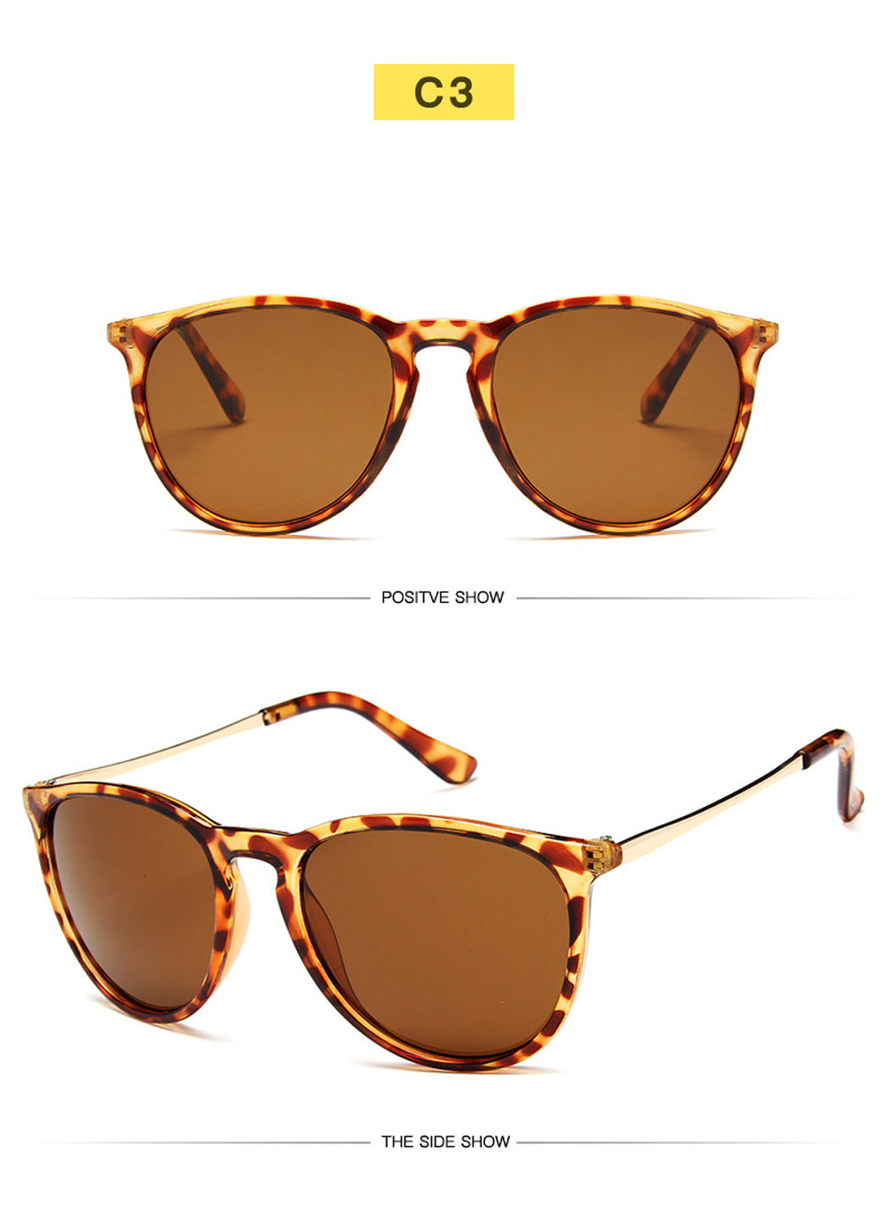 MUSELIFE 2025 Oval Small Sunglasses — Clear UV400 Classic Transparent Shades for Women