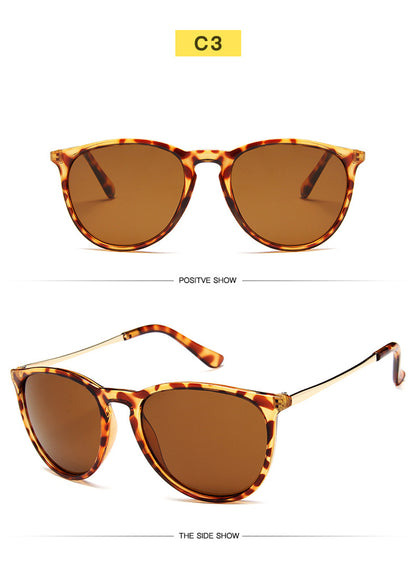 MUSELIFE 2025 Oval Small Sunglasses — Clear UV400 Classic Transparent Shades for Women