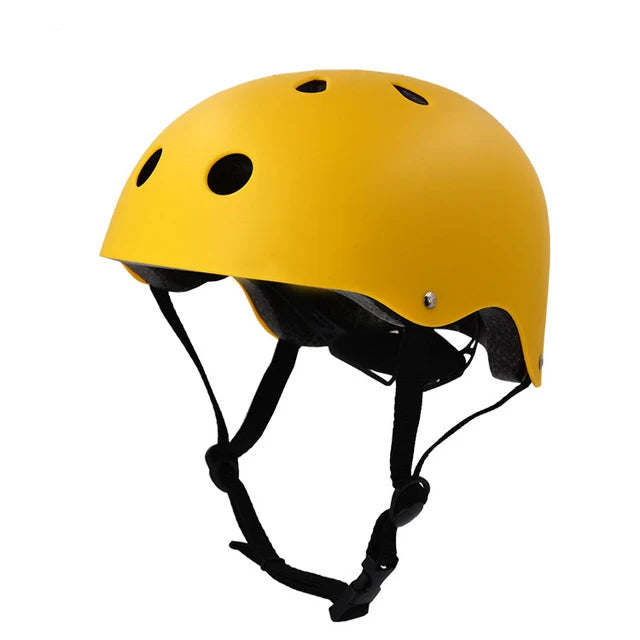 Professional Round Safety Helmet – Outdoor Protective Gear for Kids, Mountain Camping, Hiking & Riding