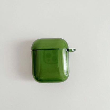 Retro Green High-Quality Earphone Case for Apple AirPods 1/2/3/4 & Pro 2 — Protective Charging Box Shell