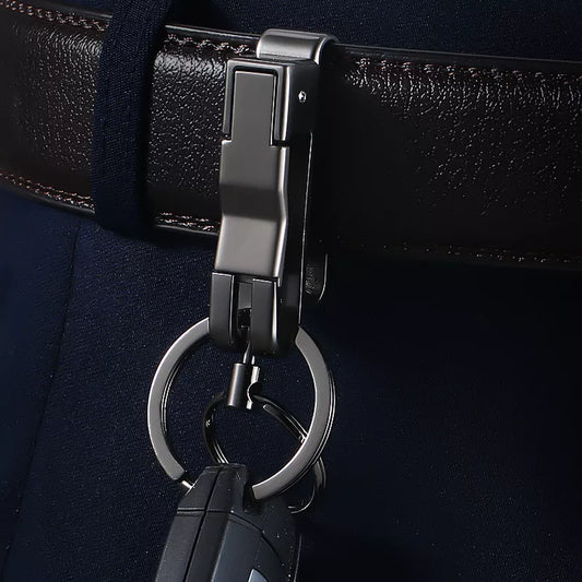 Men's Creative Car Keychain: Unique Waist-Hanging Keyring for Car Enthusiasts - Perfect Gift & Accessory