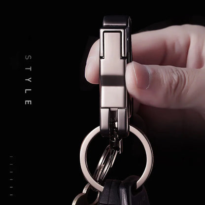 Men's Creative Car Keychain: Unique Waist-Hanging Keyring for Car Enthusiasts - Perfect Gift & Accessory