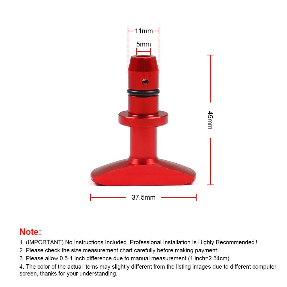 Universal Car Oil Dipstick Pull Handle: Aluminum Billet Auto Replacement for Engine Modification & Decoration - TT102191