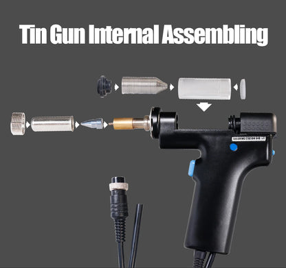WEP 948-II 4-in-1 Soldering Station – Suction Tin, Solder Iron, Hot Air Gun, BGA Rework Tools