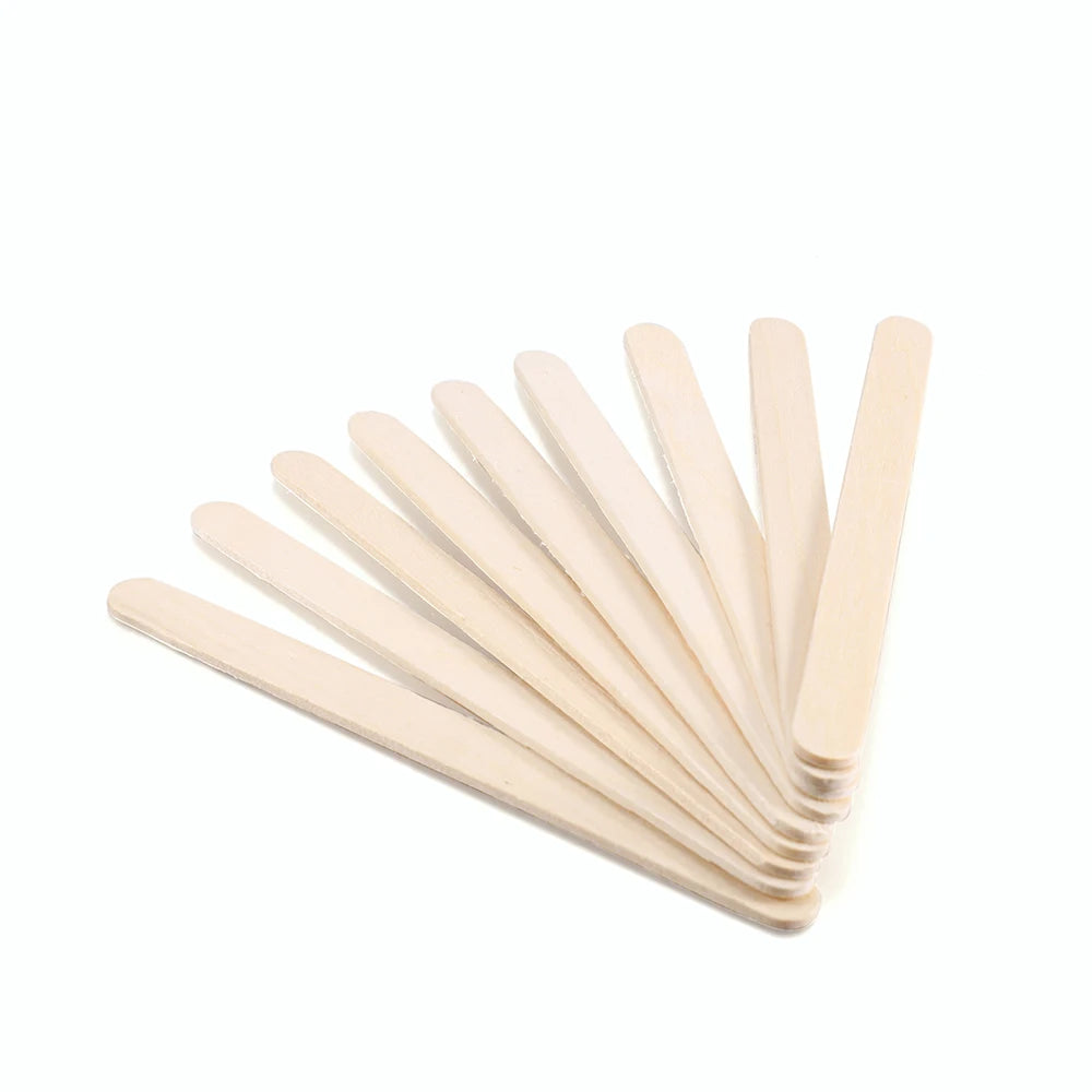 50/100/150PCS Resin Stirring & Popsicle Sticks – DIY Epoxy, Ice Cream, Wood Craft Tools