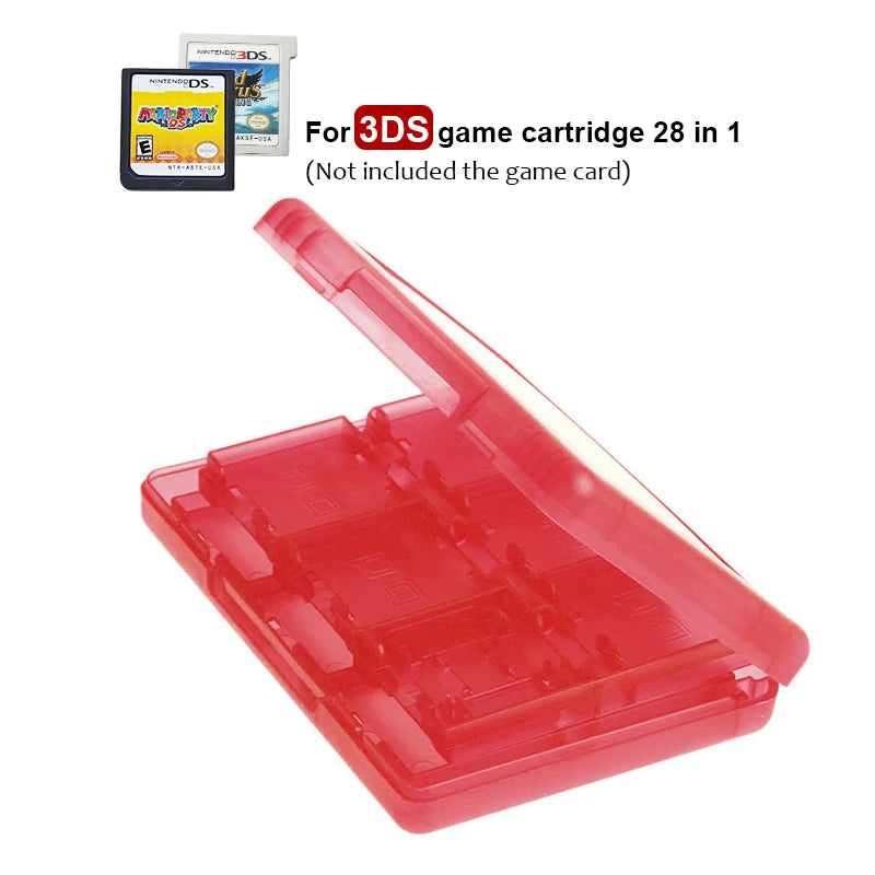 DATA FROG 24 Slot Game Card Case - Hard Storage Holder for Nintendo DS & 3DS Series