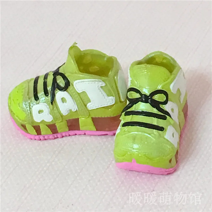 Original Rainbow School Doll – Multi-Style Shoes & DIY Dress-Up Accessories for Girls