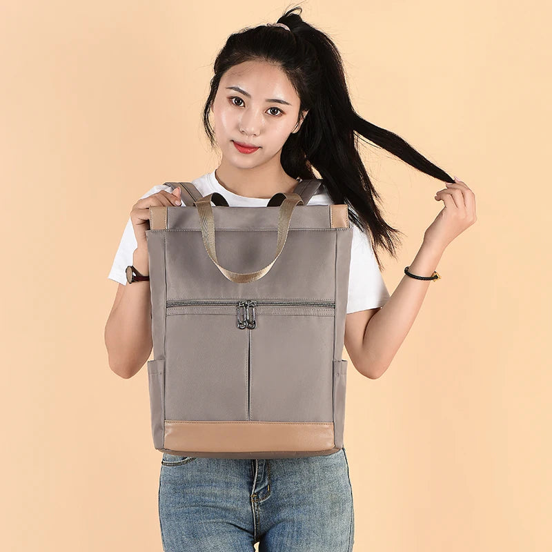 2023 New Women's Waterproof Oxford Backpack – Large Fashion Schoolbag for Teen Girls, Travel & Weekend Mochila
