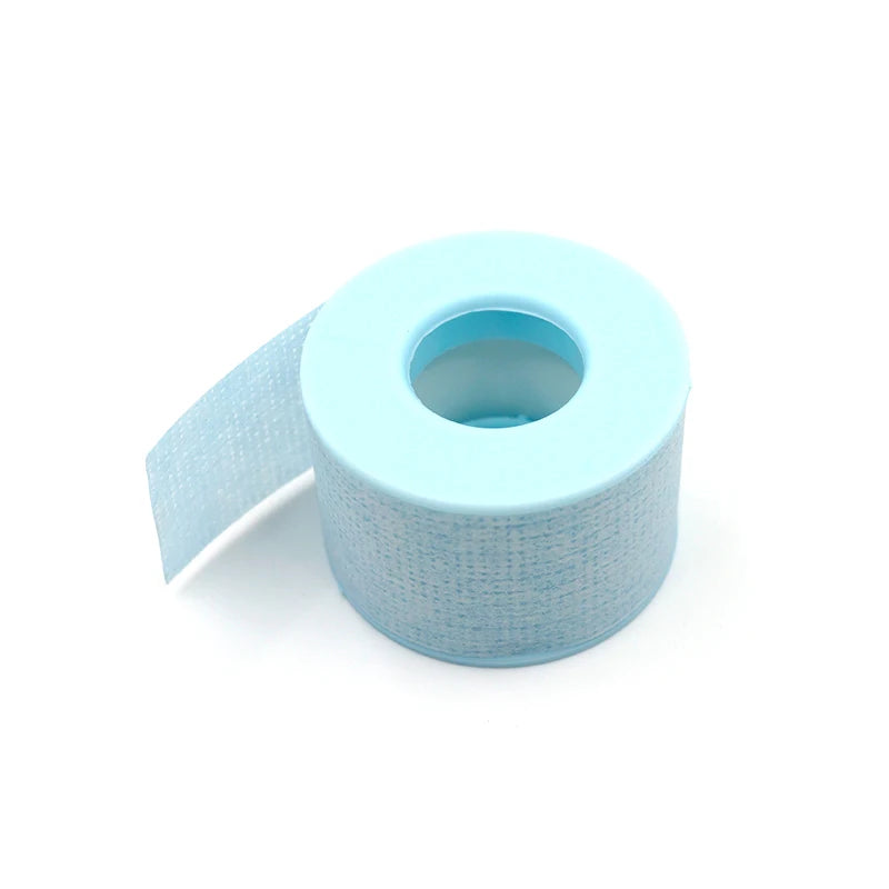Non-Woven Micropore Silicone Gel Eyelash Pads – Breathable Blue Under Eye Tape for Sensitive Skin & Eyelash Extensions