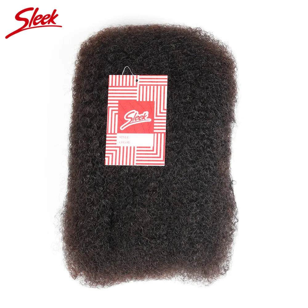 Sleek Braids Mongolian Afro Kinky Curly Dreadlocks – No Attachment, Natural Black/Grey Remy Human Hair Bulk for Braiding