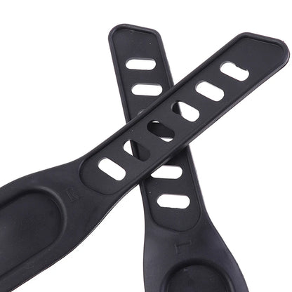 2/4pcs Exercise Bike Pedal Straps – Adjustable Length Cycling Belts for Stationary Fitness, Fix Bands Tape