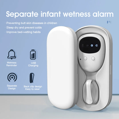 Wireless Bedwetting Alarm with Receiver - Pee Alarm for Kids, Potty Training & Elder Care (10-20M Range, Vibration Reminder)