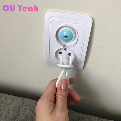 Child Safety Electric Socket Cover — Russian/EU Two-Phase Plug Protector for Baby and Kids Safety