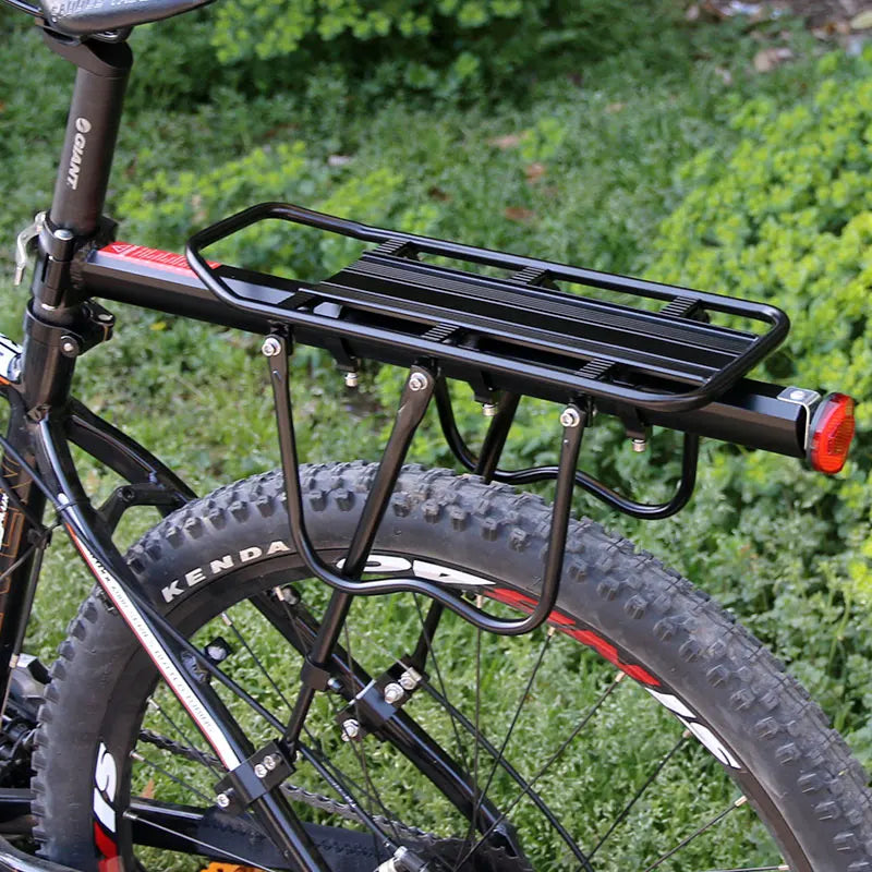 Deemount Bicycle Cargo Rear Rack Shelf - Luggage Carrier Stand Holder for Cycling Bags - Fits 20-29'' MTB & 4.0'' Fat Bike