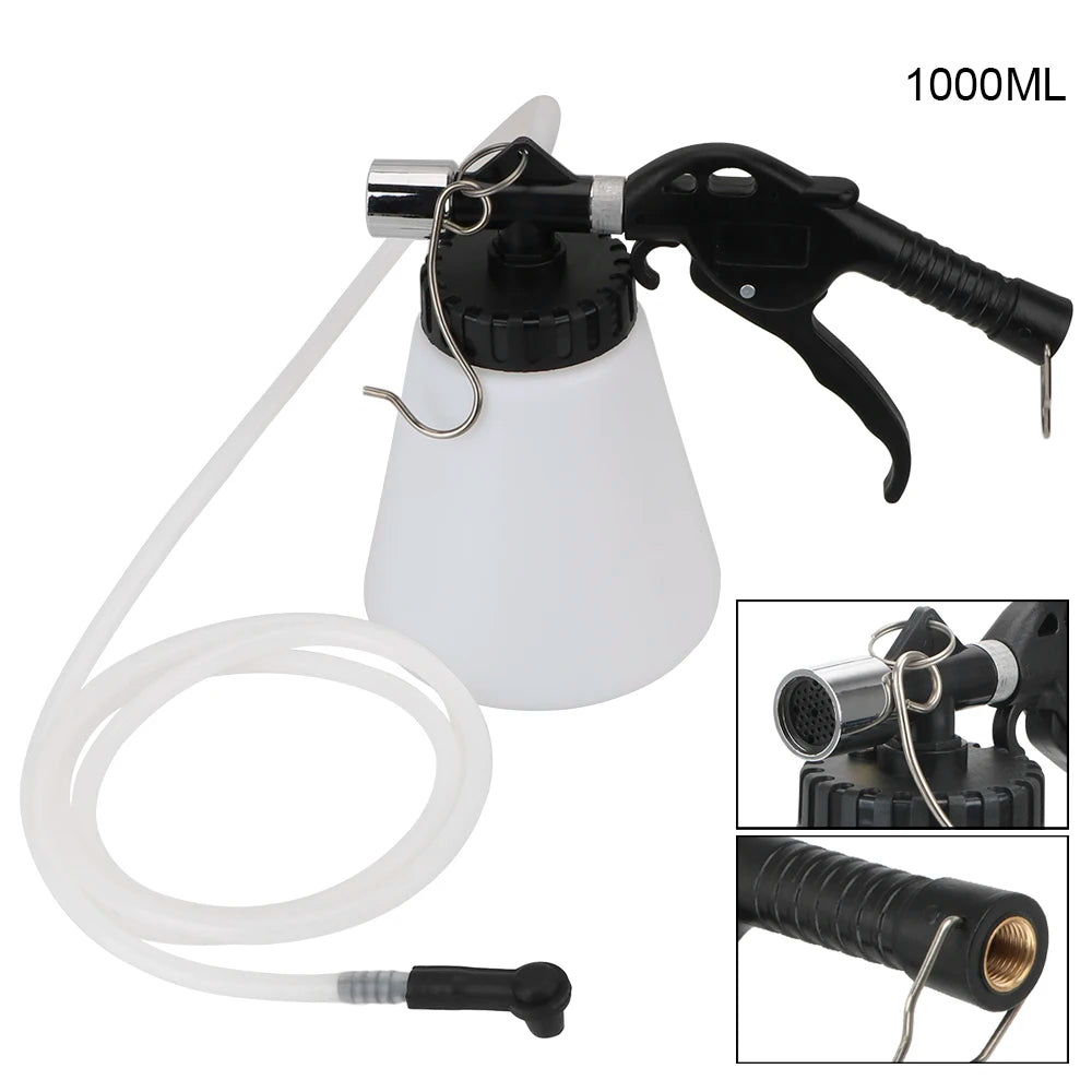 1L/0.75L Car Brake Bleeder Hydraulic Pump Kit - Oil Change & Purge Tank with Tubes, Repair Tool for Truck & Motorcycle Accessories