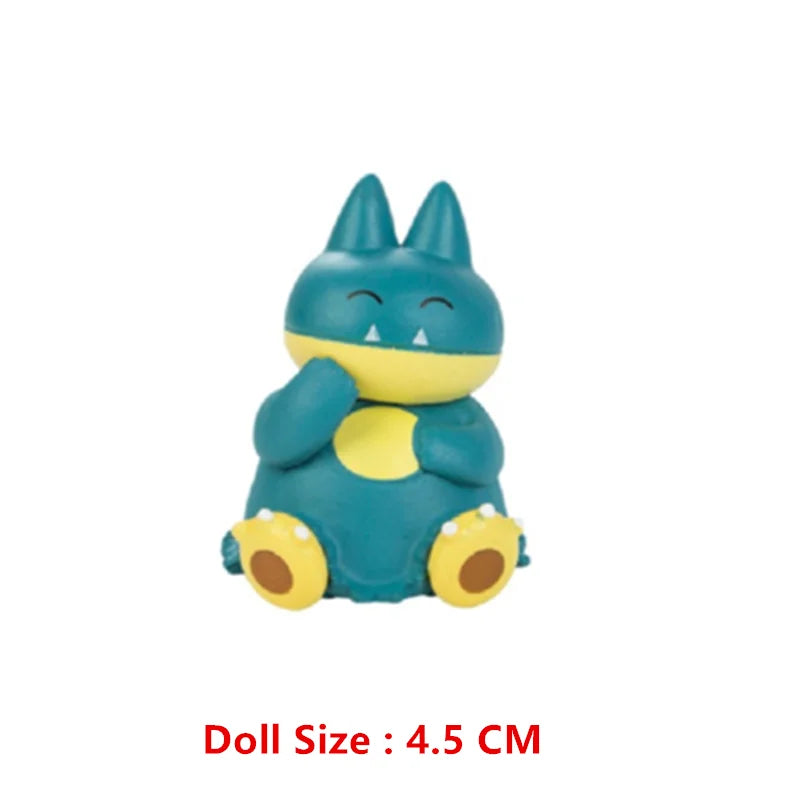 Pokemon 4-13cm Anime Figures – Pikachu, Mewtwo, Charmander, Blastoise Action Model Toy Gifts