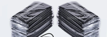 10-500PCS Adult Disposable Masks – Individual Black 3-Layer Anti-Dust Face Masks