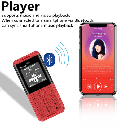 SERVO BM5310 Mini Mobile Phone — 3 SIM, 3-Standby, Auto Call Recorder, Bluetooth, Speed Dial, Magic Voice, 1.3" Display