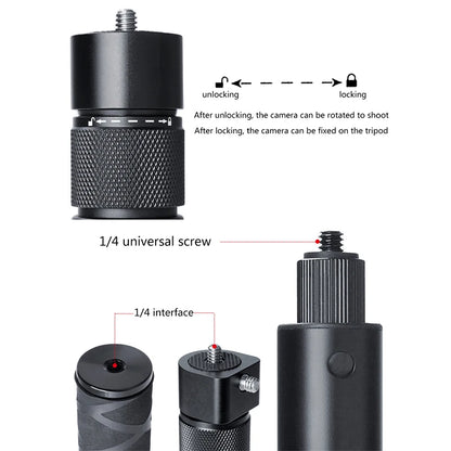 Carbon Fiber Invisible Selfie Stick 1.2m/3m – Bullet Time Rotating Tripod Handle for GoPro & Insta360 X4/X3/X2