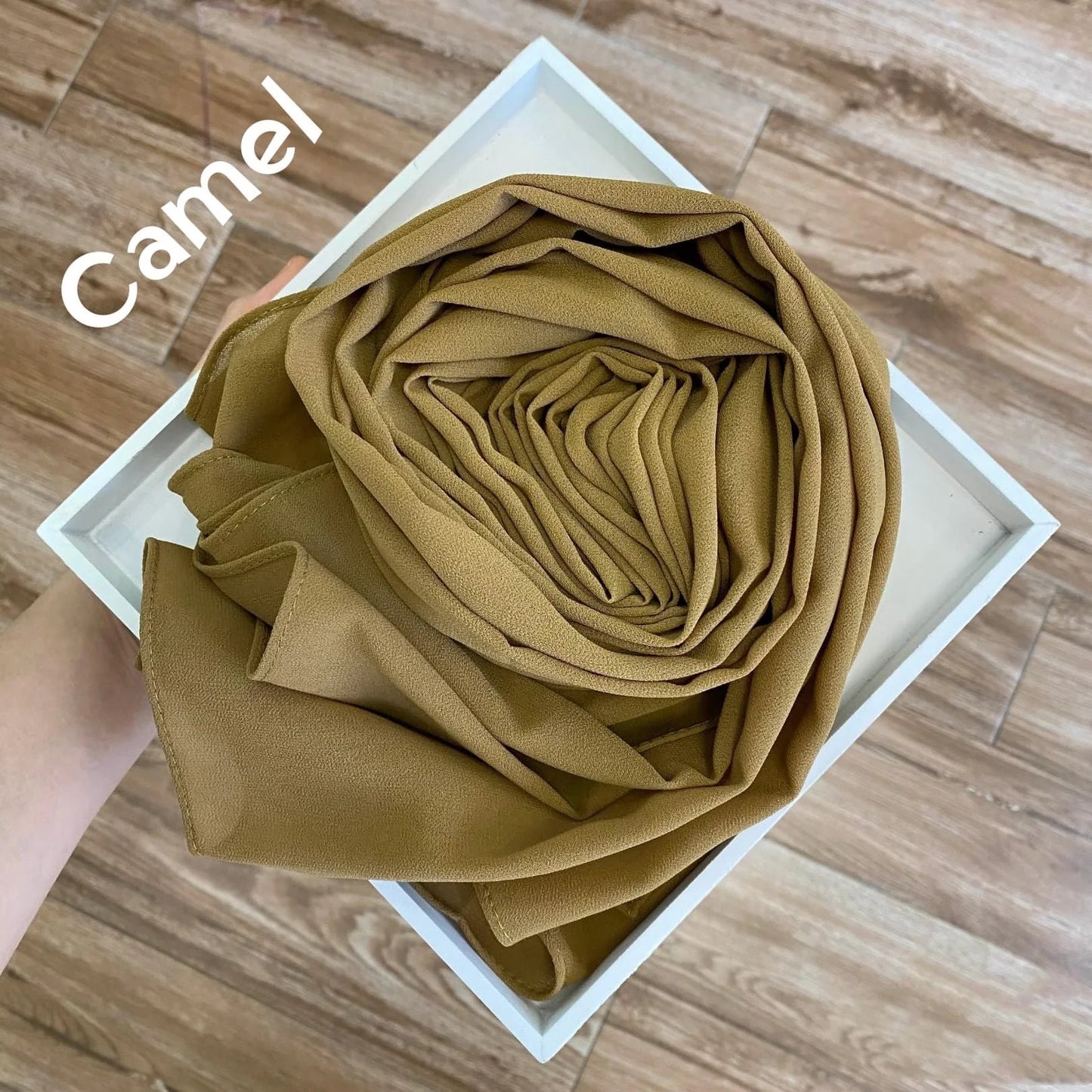 Women’s Solid Chiffon Instant Hijab – Ready-to-Wear Islamic Scarf, Muslim Shawl & Arab Head Wrap