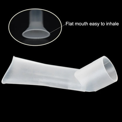 3-Piece Household Nebulizer Kit — Inhaler Cup and Compressor Mouthpieces, Medical Steam Inhaler Accessories