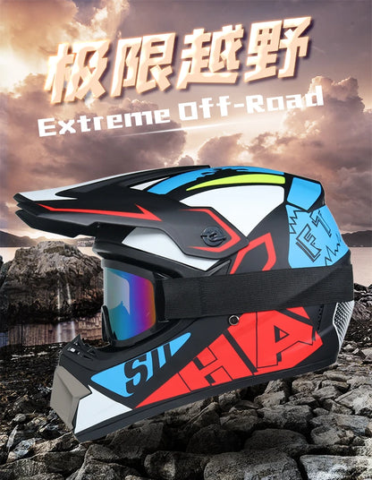 Children's Off-Road Motorcycle Helmet - Bike Downhill AM DH Cross & Motocross Capacete Casco for Kids