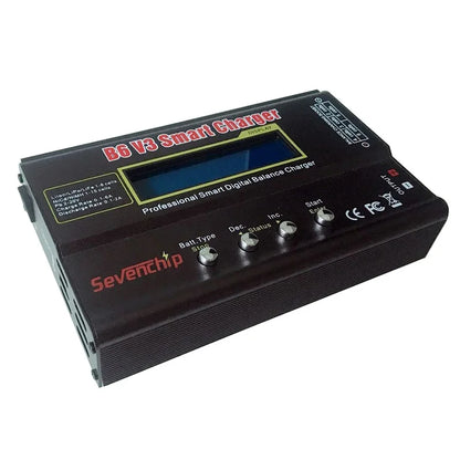 iMAX B6 V3 80W 6A Battery Charger – LiHv, Lipo, NiMh, Li-ion, Ni-Cd Digital RC Charger with 12V 5A Adapter