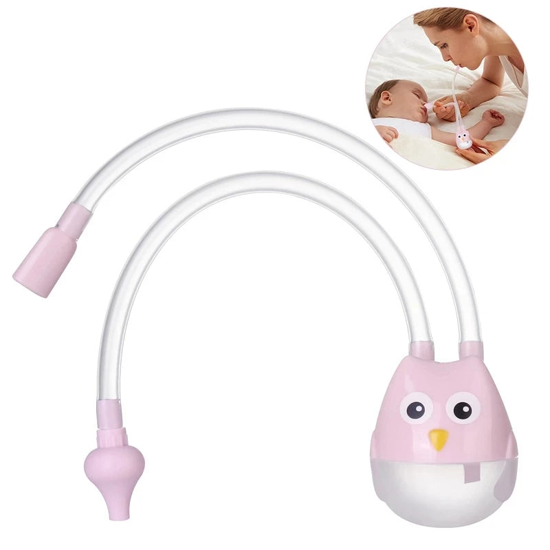 Newborn Baby Nasal Aspirator - Gentle Nose Cleaner and Mucus Suction Tool for Infants and Children