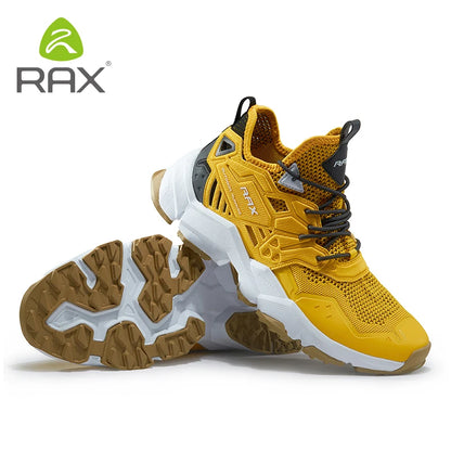 Rax Men’s Hiking Shoes - Lightweight Breathable Outdoor Sneakers for Mountain Trekking & Climbing