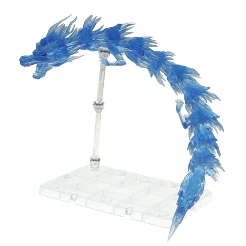 Ice & Whirlwind Flame Special Effects Scene — Luffy, Ace & Bakugou Action Figure Display Toys