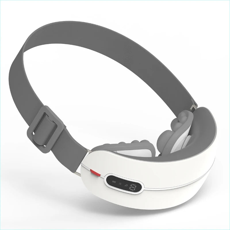 Electric Rotating Kneading Eye Massager | Warm Compress Therapy with Music for Eye Fatigue & Anti-Wrinkle