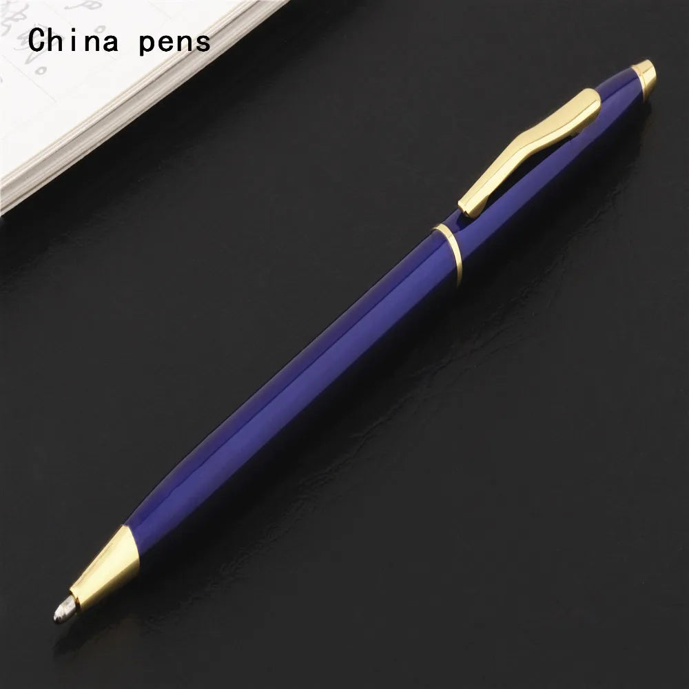 Luxury Model 003 Gold Ballpoint Pen – Premium Color Fine Point Writing Pen for Business, Office & School Stationery
