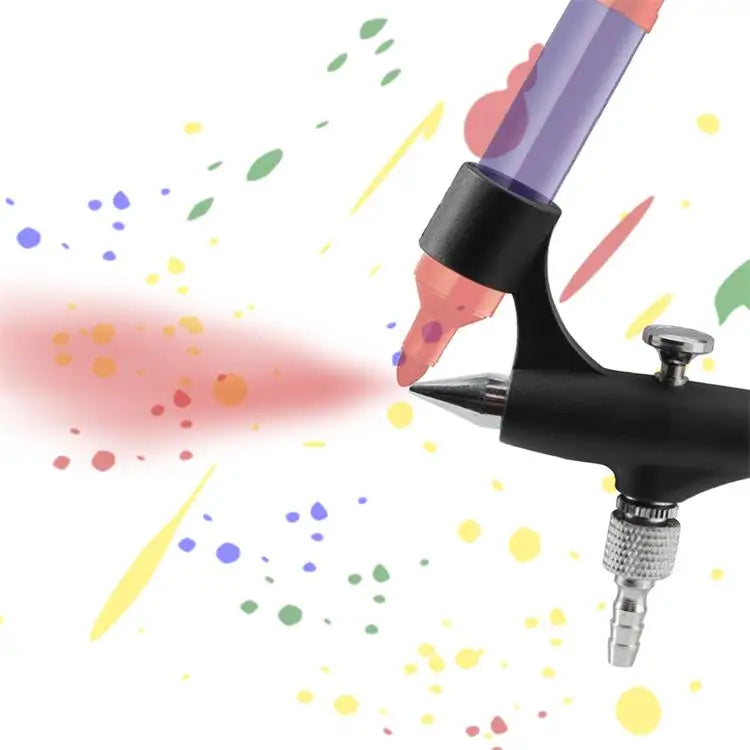 Mini Portable Airbrush Spray Gun for Makeup, Nail Art & Model Painting – Lightweight Marker Pen Size Tool Set