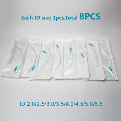 Disposable Veterinary Endotracheal Tube with Cuff – Sterile Tracheal Tube for Animal Use