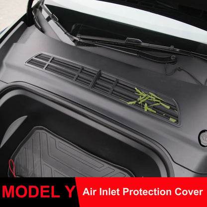 Insect-Proof Net for Tesla Model Y Front Trunk – Air Conditioning Intake Grille Protective Cover