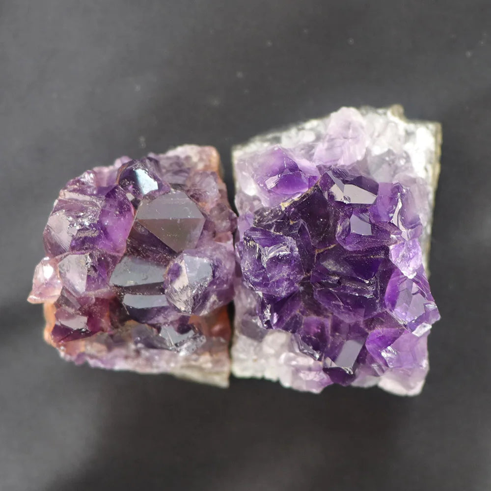 Amethyst Geode Crystal Wand — 10-70g Natural Quartz Stone Point for Energy Healing & Home Décor (30-50mm)