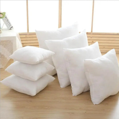 Solid Cushion Core – PP Cotton Filler for Head & Waist Support, Available in Multiple Sizes (30x30cm to 65x65cm)